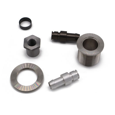 0.05mm Tolérance précision CNC pièces tournantes en aluminium acier inoxydable