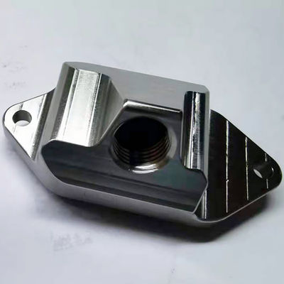 Partie de fraisage CNC sur mesure en titane, revêtement, polissage, sablage