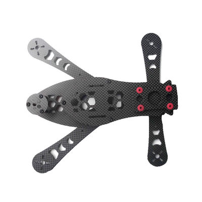 0.1mm Tolérance OEM Fraisage CNC Finition de surface lisse en fibre de carbone