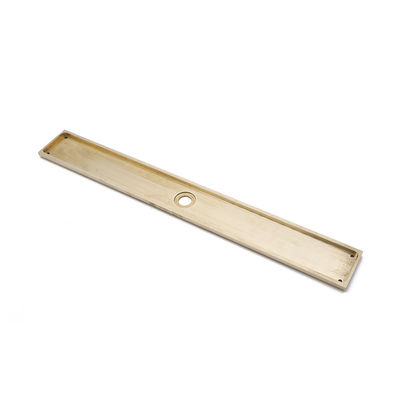 Parties d'usinage CNC en laiton OEM en métal Tolérance de 0,01 mm