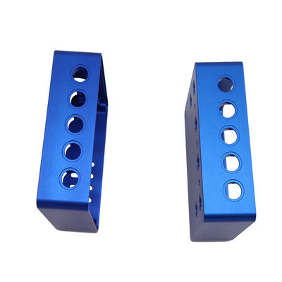 Machining CNC boîtier en aluminium polissage sablage anodisation