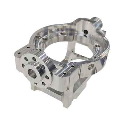 Titane 5 axes pièces d'usinage CNC anodisant électroplaté lisse