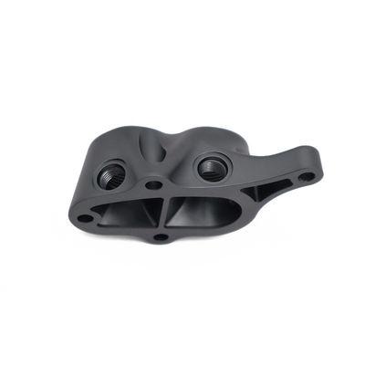 OEM pièces d'usinage CNC métalliques enduit en poudre de brossage en aluminium