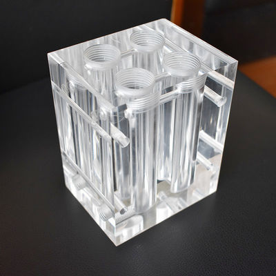 Pièces de fraisage CNC en plastique acrylique 3 4 5 Axe