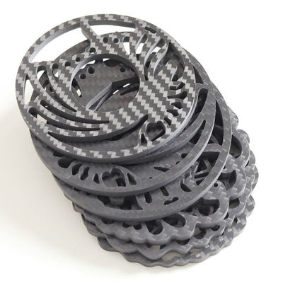 Tolérance de fibre de carbone de 0,05 mm pour le fraisage CNC sur mesure