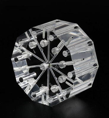 Traitement CNC de précision Parties en plastique Polissage Sablage Anodisation